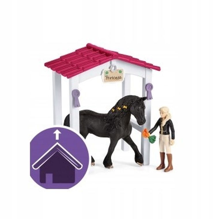 Schleich, Horse Club, Tarc pentru cai Tori & Princess, set, 42437