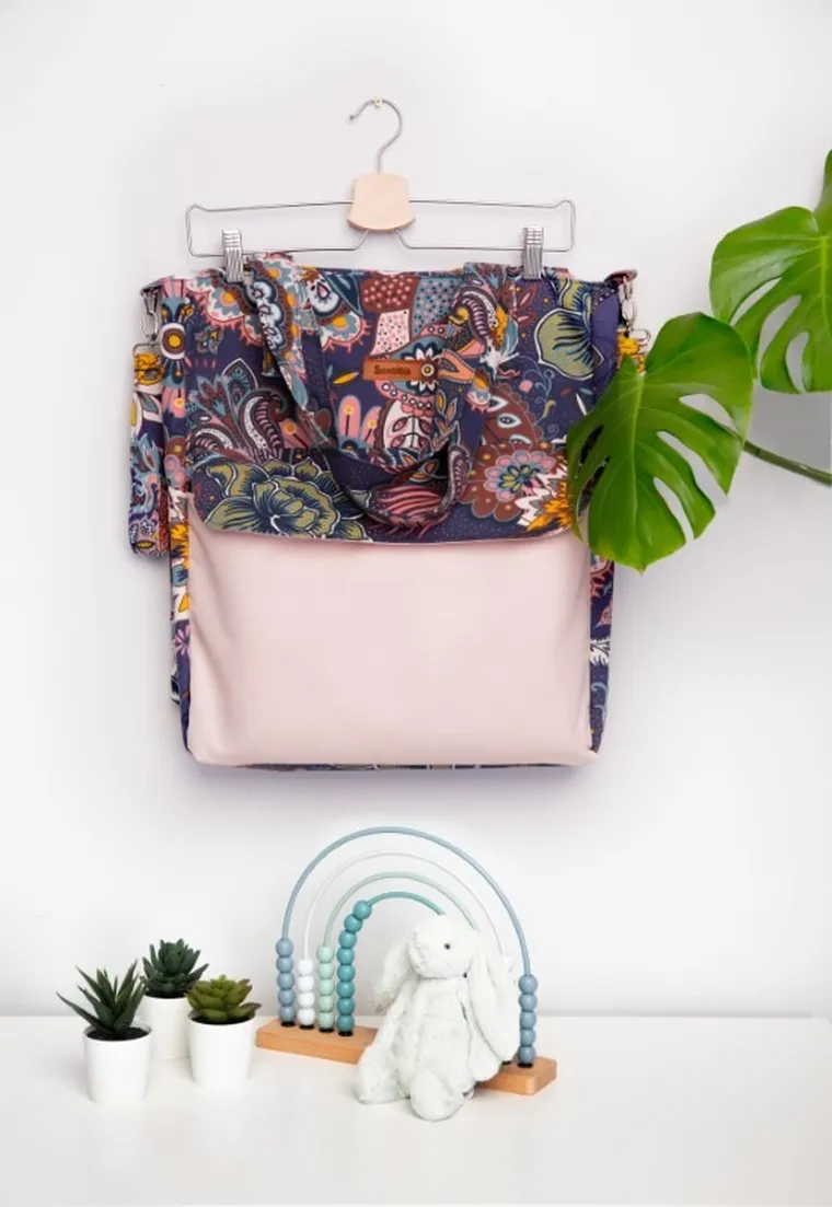 Sensillo, Boho, geanta pentru carucior, roz murdar