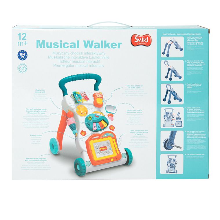 Smiki, Antemergator muzical, jucarie interactiva