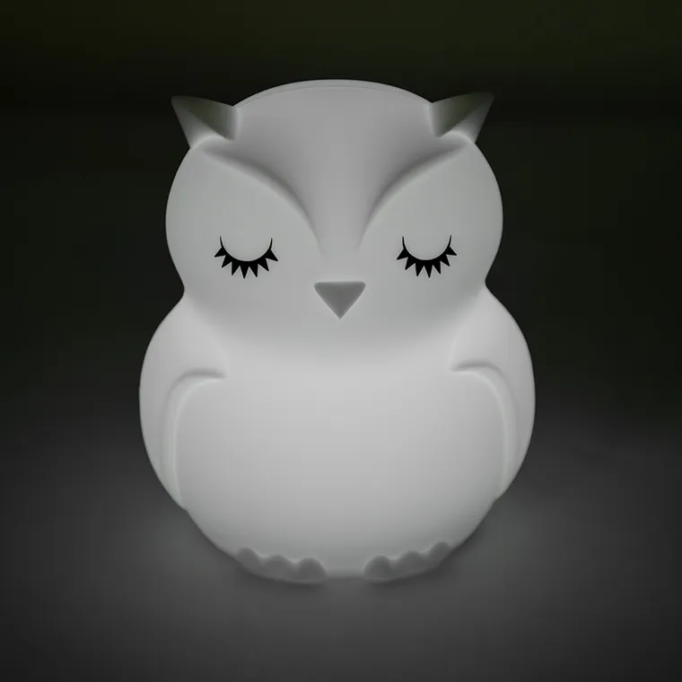 Smiki, Bufnita, lampa din silicon cu LED