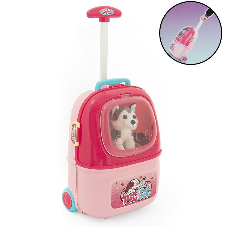 Smiki, Fun Pets, Catelusul calator, troller cu jucarie de plus