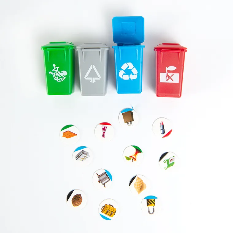 Smiki, Masinuta de gunoi, vehicul cu lumini si sunete