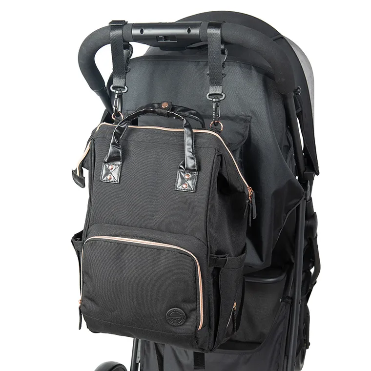 Smiki, rucsac pentru carucior, negru