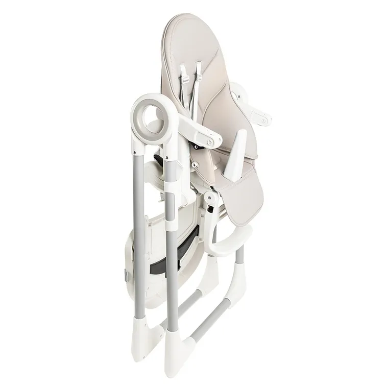 Smiki, scaun de masa bebe, bej deschis