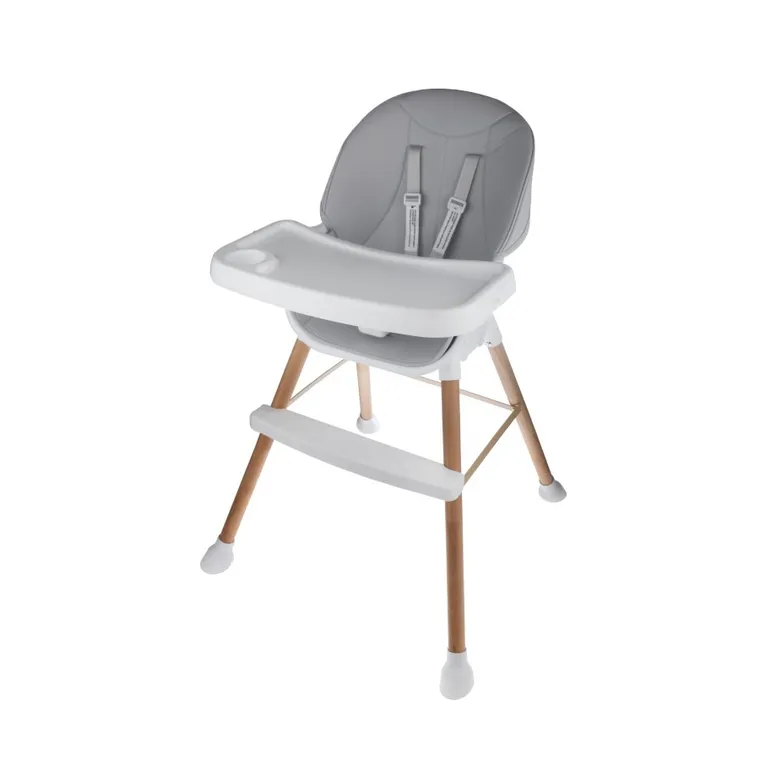 Smiki, scaun de masa bebe, gri