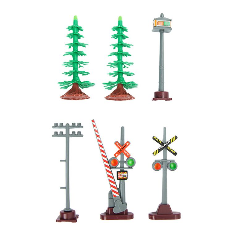 Smiki, tren clasic cu sine, fum, lumini si sunete, 1:48