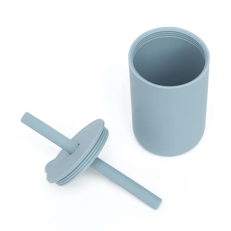 Smiki, Very Bunny, set de vase din silicon, albastru