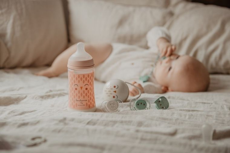 Suavinex, Bonhomia, clema pentru suzeta, Premium, Bufnita menta