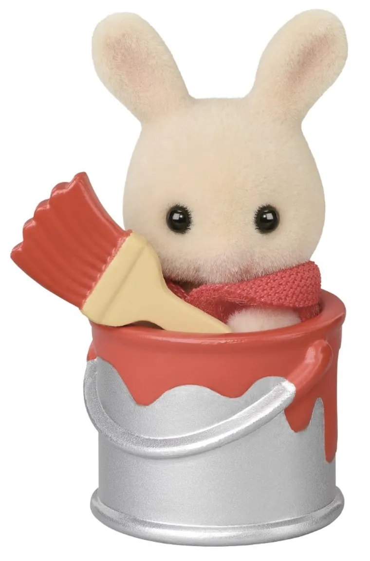 Sylvanian Families, Baby Builder, pachet cu figurina surpriza, 5838, 1 buc.