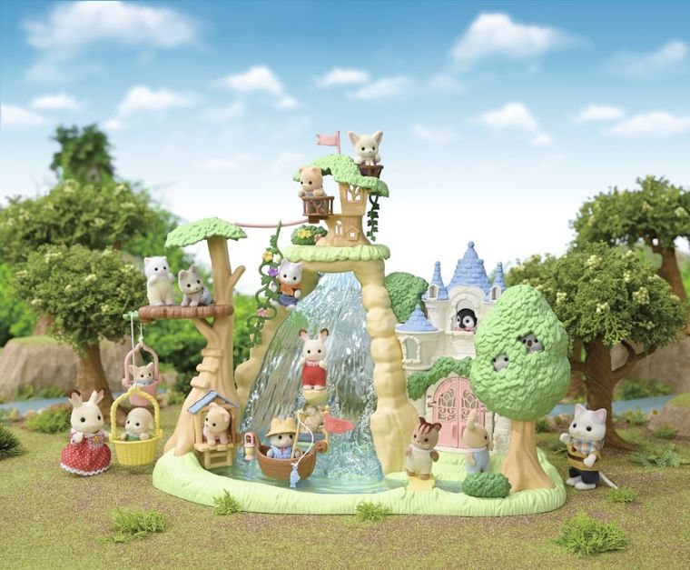 Sylvanian Families, Secret Forest, Insula cu cascada, 5761