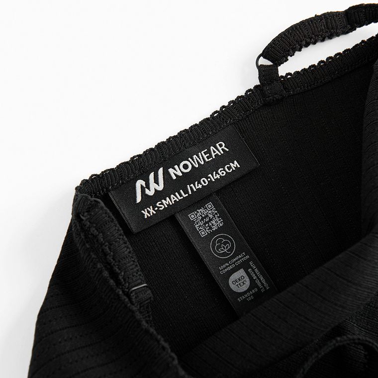 Top ajurat din bumbac pieptanat NOWEAR