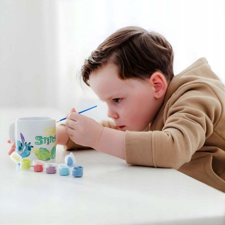 Totum, Lilo si Stitch, picteaza-ti cana, set creativ