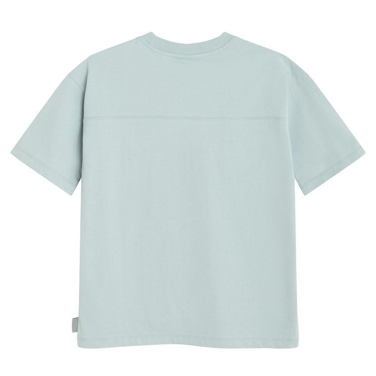 Tricou din bumbac cu croiala loose NOWEAR