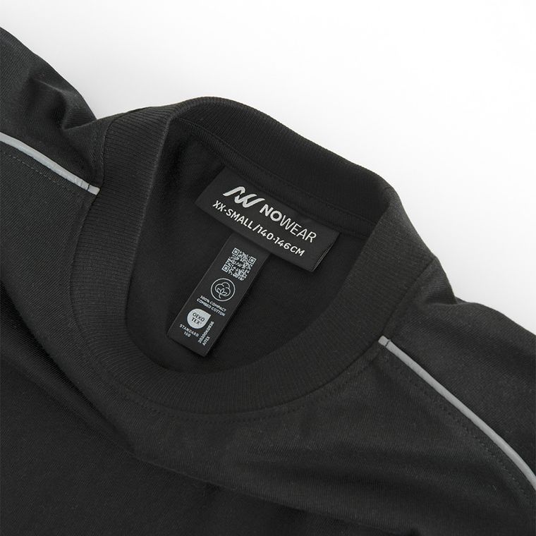 Tricou loose cu elemente reflectorizante NOWEAR