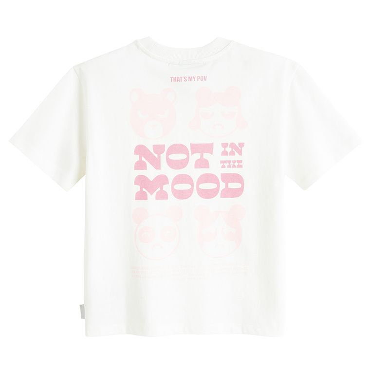 Tricou oversize din bumbac pieptanat NOWEAR