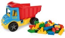 Wader, Multi Truck, basculanta cu cuburi, set de joaca