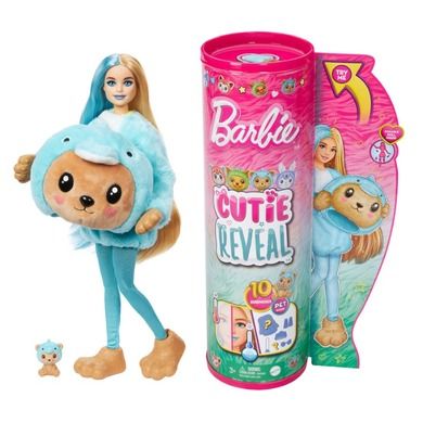 Barbie, Cutie Reveal, papusa ursulet-delfin cu accesorii