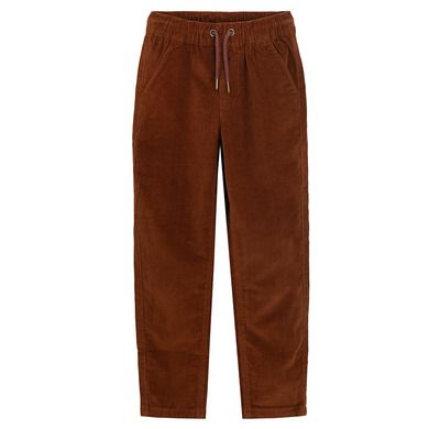 Cool Club, Pantaloni din material textil pentru baieti, reiata, maro