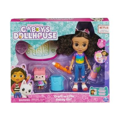 Gabby's Dollhouse, Craft-a-riffic Gabby, papusa si accesorii, set creativ