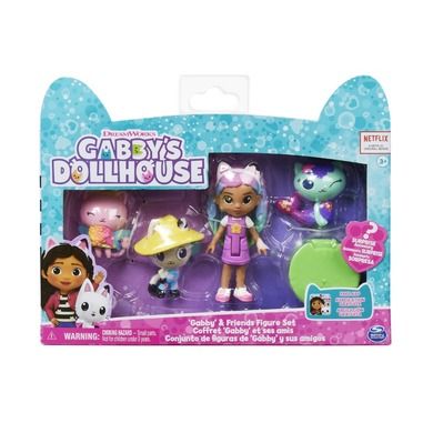 Gabby's Dollhouse, Gabby si prietenii, set de figurine