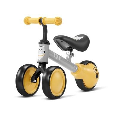 Kinderkraft, Cutie, mini-tricicleta bicicleta, gri/galben