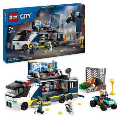 LEGO City, Laborator mobil de criminalistica, 60418