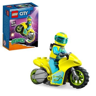 LEGO City, Motocicleta de cascadorie cibernetica, 60358