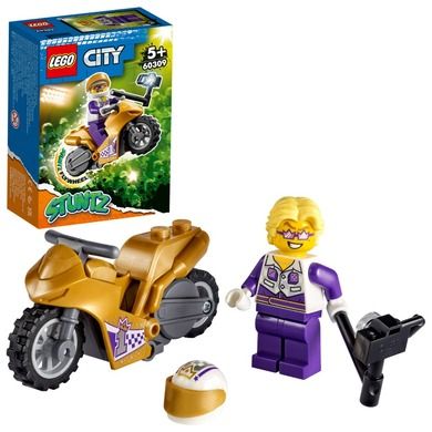 LEGO City, Motocicleta de cascadorie pentru selfie, 60309