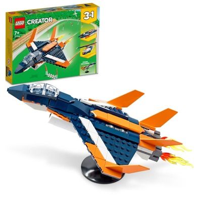 LEGO Creator, 3in1 Avion supersonic, 31126