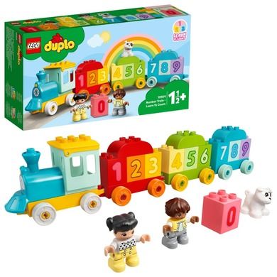 LEGO DUPLO Creative Play, Trenul cu numere - Invata sa numeri, 10954