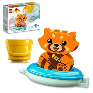 LEGO DUPLO, Prima mea distractie la baie: Panda rosu plutitor, 10964