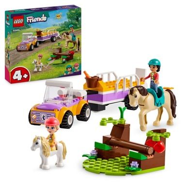 LEGO Friends, Remorca cu cal si ponei, 42634