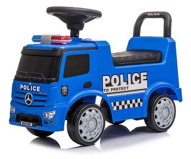 Milly Mally, Mercedes Antos, masinuta fara pedale, vehicul, Police Truck