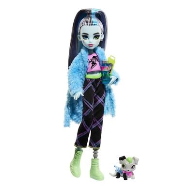 Monster High, Pijama Party, papusa Frankie cu accesorii