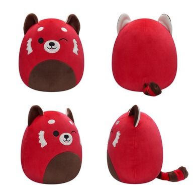Squishmallows, Cici the Winking Red Panda, jucarie de plus, 19 cm